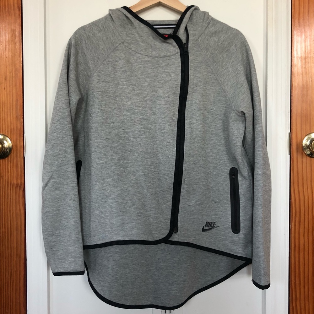 Nike Women’s Grey Running Zip Hoodie Size S